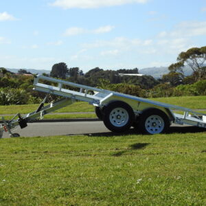 sale MANNAL CAR TIPPER - trailer 2 axle, 2.7T