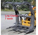 Log clamp 7 teeth