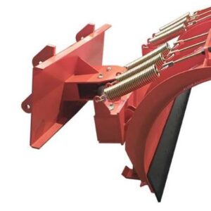 snow blade with spring